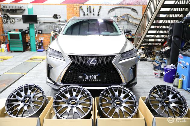 雷克萨斯RX改装日本BBS RN轮毂：精致工艺与完美融合